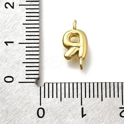Brass Connector Charms KK-P295-01G-R-1