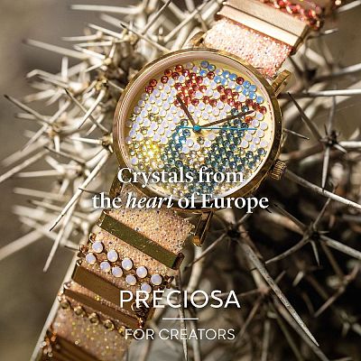 Preciosa&reg Crystal Hotfix Flatback Stones Y-PRC-HSS8-70020-200-1