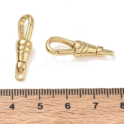 Brass Swivel Clasps KK-CBA50B0-32G-1