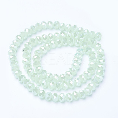 Electroplate Glass Beads Strands EGLA-A044-J3mm-B01-1