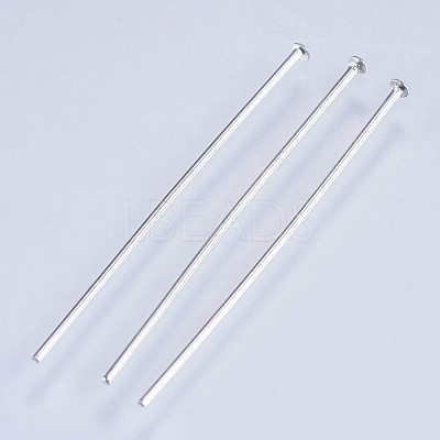 Tarnish Resistant 304 Stainless Steel Flat Head Pins STAS-F145-07P-0.6x30mm-1