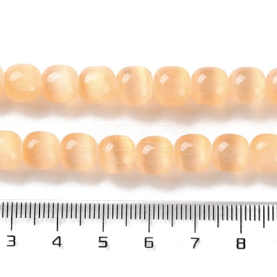 Natural Selenite Beads Strands G-B103-A01-03-1