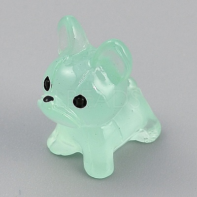 Luminous Resin Dog Display Decorations RESI-CJC0012-30H-1