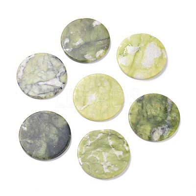 Natural Chinese Jade/Southern Jade Beads G-Z020-09-1