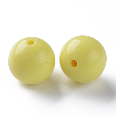 Opaque Acrylic Beads MACR-S370-C20mm-A10-1