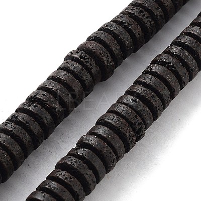 Natural Lava Rock Beads Strands G-H303-C11-1
