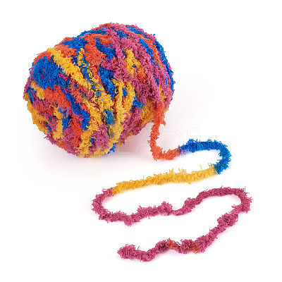Segment Dyed Super Bulky Polyester Yarn YCOR-TADJ0001-02D-1