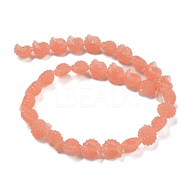 Synthetic Coral Carved Beads Strands CORA-I023-05D-1