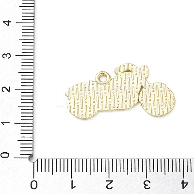 Racing Car Theme Alloy Enamel Pendants AL-CBA4666-03E-01-1