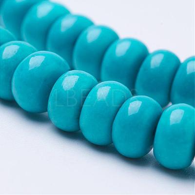 Natural Magnesite Bead Strands G-P286-05-6mm-1