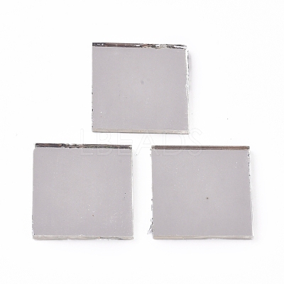 Mirror Glass Mosaic Tiles GLAA-WH0015-57-1