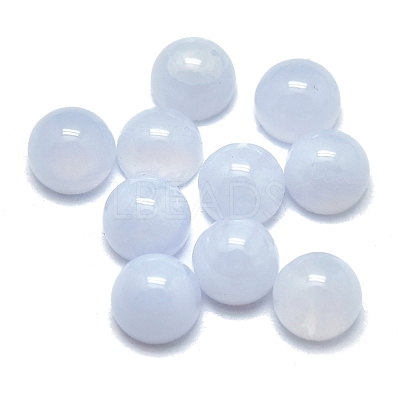 Natural Blue Lace Agate Cabochons G-O185-01C-02-1