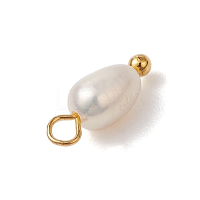 Natural Freshwater Pearl Potato Charms X-PALLOY-JF03202-01-1