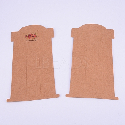 Hair Clip Display Cards DIY-WH0167-86G-1