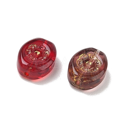 Baking Paint Mixed Styles Glass Beads GL-CBA8D6A-08-1