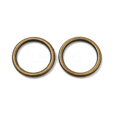 Alloy Soldered Closed Jump Rings KK-WH0052-05D-AB-1