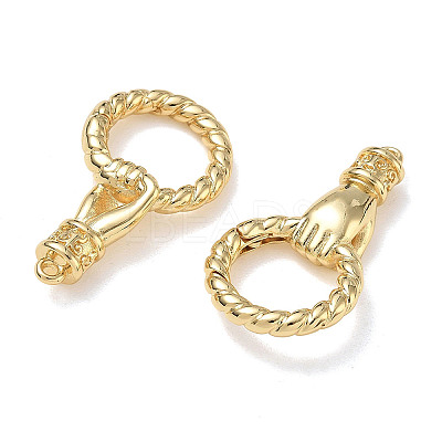Hand Brass Spring Gate Rings KK-CBA50B0-27G-1