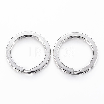 Tarnish Resistant 304 Stainless Steel Split Key Rings LS-STAS-P177-1.8x30mm-P-1