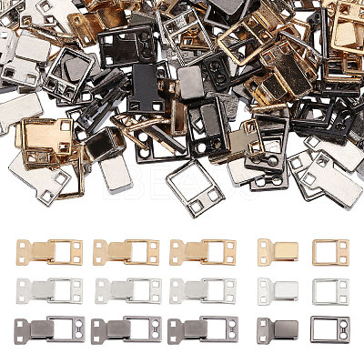 72Pcs 3 Colors Alloy Clasp FIND-CA0010-45-1