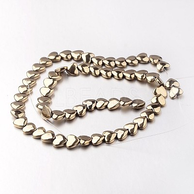 Electroplate Non-magnetic Synthetic Hematite Bead Strands X-G-F300-22B-06-1
