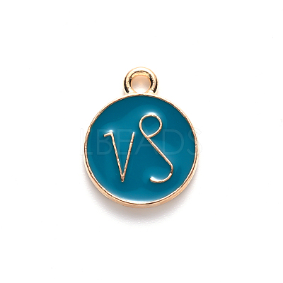 Alloy Enamel Pendants LS-X-ENAM-S124-01B-05E-1