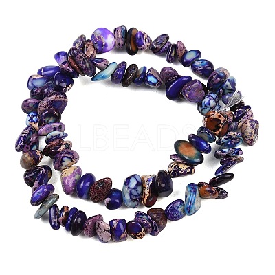 Natural Imperial Jasper Bead Strands G-P444-05I-1
