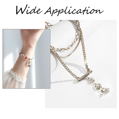 Tibetan Style Alloy European Dangle Charms PALLOY-PH0005-84AS-1