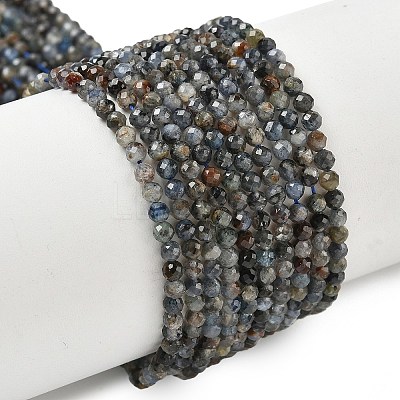Natural Kyanite Beads Strands G-Z104-B01-3mm-B-1