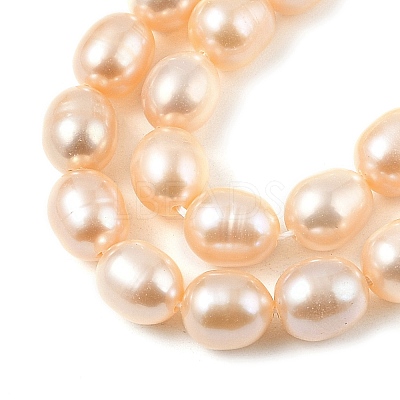 Natural Cultured Freshwater Pearl Beads Strands PEAR-I007-01D-01B-1