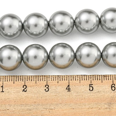 Glass Pearl Beads Strands HY-G002-01F-04-1