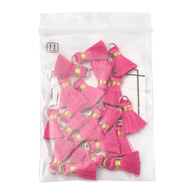 20Pcs Handmade Polycotton(Polyester Cotton) Tassel Decorations FIND-FS0003-27-1