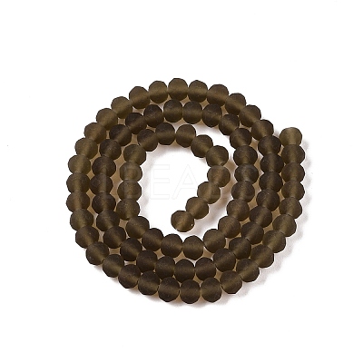 Transparent Glass Beads Strands EGLA-A044-T6mm-MD16-1