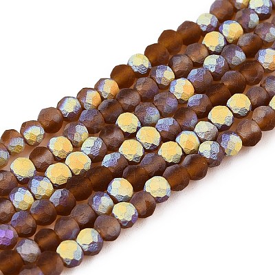 Transparent Glass Beads Strands LS-EGLA-A044-T2mm-MB02-1