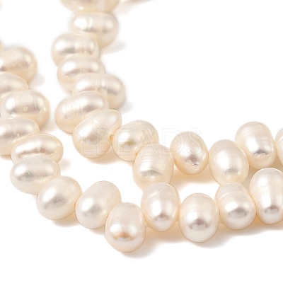 Natural Cultured Freshwater Pearl Beads Strands PEAR-I007-04C-02A-1