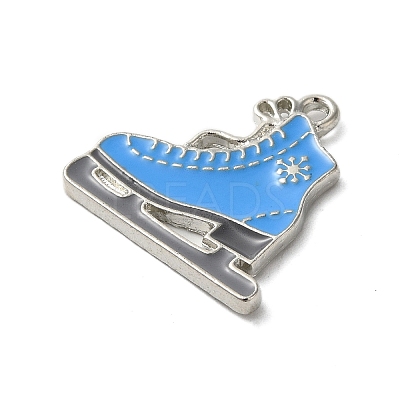 Winter Theme Alloy Enamel Pendants LS-ENAM-M002-05C-P-1