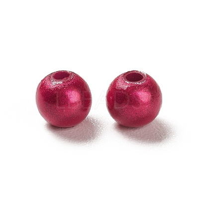 Spray Painted Acrylic Beads MACR-Q154-01D-1