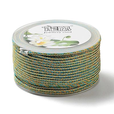 14M Two Tone Polyester Braided Cord OCOR-G015-02A-09-1