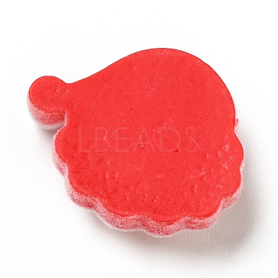 Christmas Opaque Resin Cabochons LS-RESI-G042-C02-1