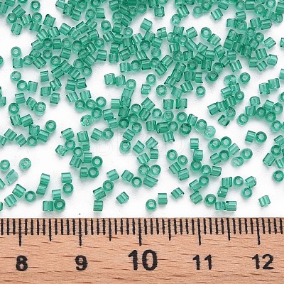 Transparent Glass Cylinder Beads SEED-S047-I-001-1