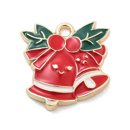 Christmas Theme Alloy Enamel Pendants X1-ENAM-D060-04C-1