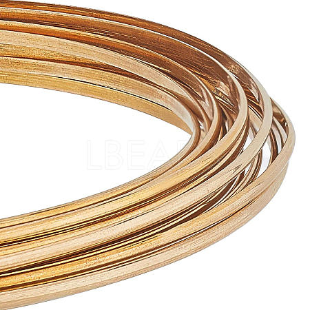 Half Round Brass Wire for Jewelry Making CWIR-WH0003-02G-1