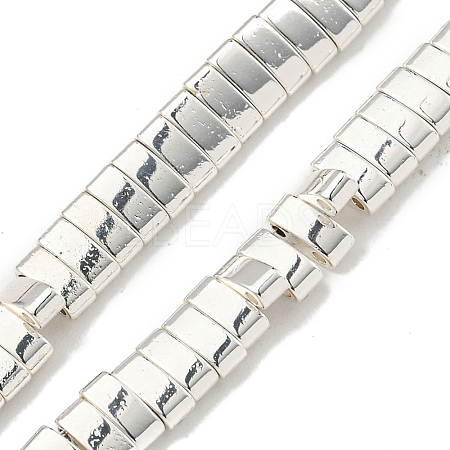 Electroplated Synthetic Non-Magnetic Hematite Beads Strands G-I360-B02-04-1