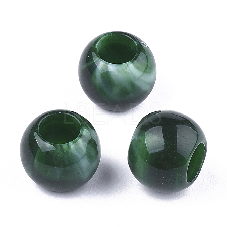 Acrylic Beads X-OACR-Q173-01C-1