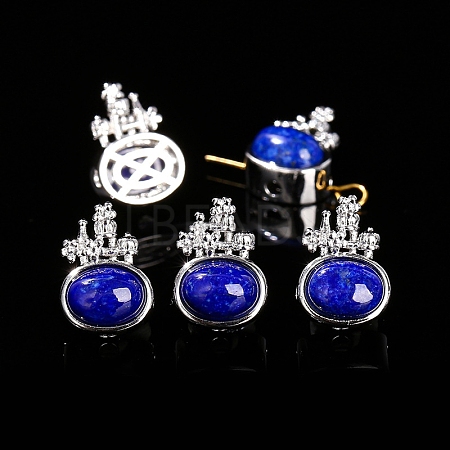 Natural Lapis Lazuli Beads PW-WGABD2F-06-1