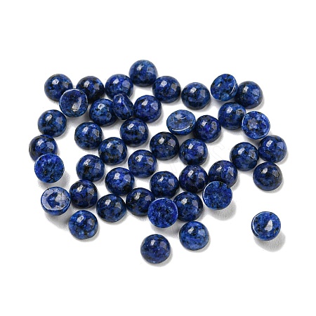 Dyed Natural Lapis Lazuli Cabochons G-Q173-01A-12-1