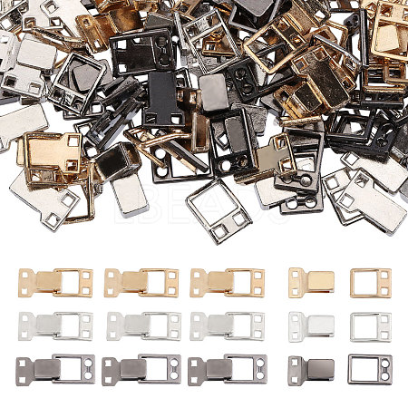 72Pcs 3 Colors Alloy Clasp FIND-CA0010-45-1