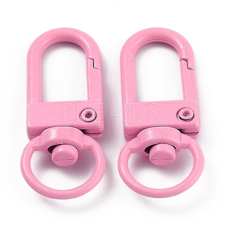 Zinc Alloy Baking Paint Swivel Snap Hooks Clasps PALLOY-H194-A07-1