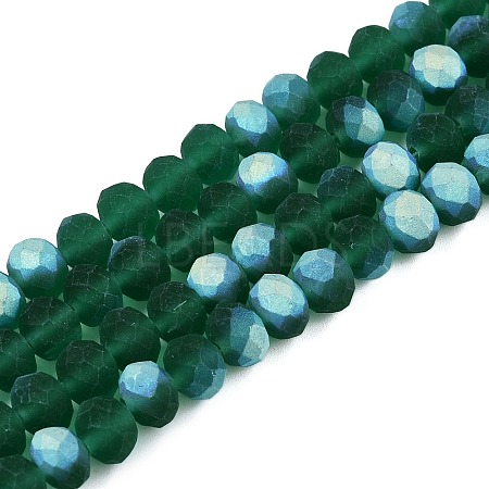 Transparent Glass Beads Strands EGLA-A044-T8mm-MB18-1