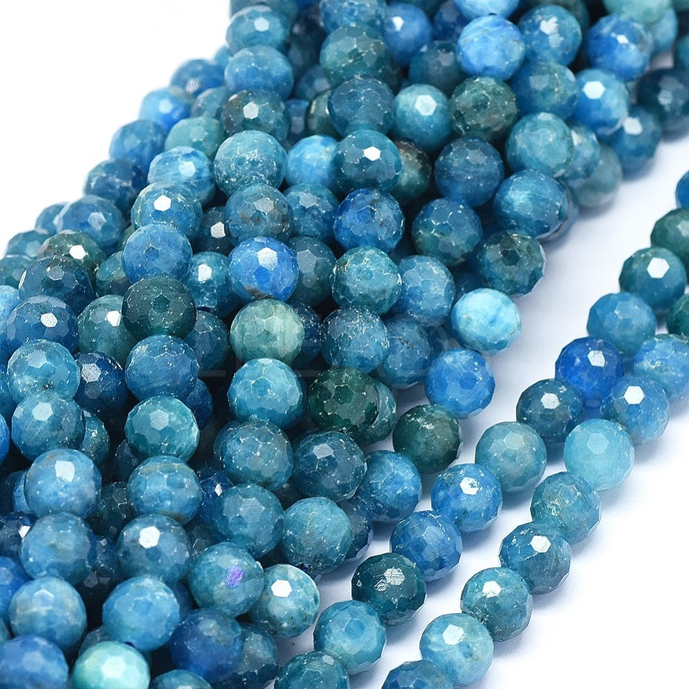 Natural Apatite Beads Strands - Lbeads.com