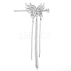 Butterfly Alloy Lady Hair Forks PW-WGCE73E-03-1